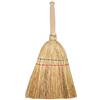 York Scopa in Saggina Naturale con Manico Legno