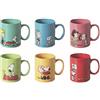 Excelsa Peanuts Set 6 Tazze Mug, Ceramica, Multicolore, Capacità: 350 ml, 6 unità