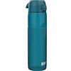 Ion8 Borraccia 1 Litro, 1000ml, a Prova di Perdite, Facile da Aprire, Serratura Sicura, Maniglia per il Trasporto, Lavabile in Lavastoviglie, Senza BPA, Mezzo Taglio Verde Petrolio Scuro