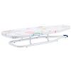 Amazon Basics Asse da stiro da tavolo, 77 x 29 cm, Bianco, Floreale