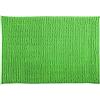 MSV - Tappetino da bagno in microfibra di ciniglia - Pelo lungo, antiscivolo - Comodo anello per appenderlo - Comfort e igiene ottimizzati - Verde basilico - Tappetino singolo - 50x80 cm