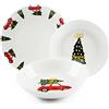 Excelsa Ready for Christmas Servizio Piatti 18 Pezzi