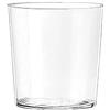 H&H Starc, Set di 6 Bicchieri da Acqua, Vetro Ultrasottile, Trasparente, Capacità 350 ml, Eleganti, Leggeri, dal Design Minimal