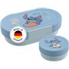 SIGG LUMO Kids - Contenitore per il pranzo Disney Stitch Surfing Plus, ciotola interna e contenitore per snack a prova di perdite, adatto al microonde e alla lavastoviglie, senza BPA, leggero, per