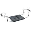 MSV - Nottingham Rehab Supplies Sedile da Bagno Estensibile - Alluminio e plastica - Antracite - Carico Massimo 150 kg - 55-70 x 18 x 26 cm - Gruppo 37 - Colore Grigio Scuro