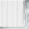 Spirella, Tenda da Doccia Primo in Poliestere, Tenda da Doccia con 8 Occhielli in Stile Moderno, Materiale Impermeabile, Resistente alla Luce e all'Acqua, 180x200cm, Bianco