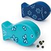 Excelsa Ocean Set Sale/Pepe, Ceramica, Azzurro, 6x5x8 cm, 2 unità