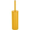 Spirella Scopino per WC Spirella con Supporto in Acciaio, Akira, Testina Intercambiabile e Robusto Supporto in Acciaio con Contenitore igienico, scopino per WC Incluso, Giallo Sole Opaco, 40 x 9,5 x 9,5 cm