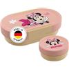 SIGG LUMO Kids - Contenitore per il pranzo Disney Minnie Junior Plus, ciotola interna e contenitore per snack a prova di perdite, adatto al microonde e alla lavastoviglie, senza BPA, leggero, per
