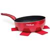 Excelsa Phoenix Padella Saltapasta Antiaderente, Diametro 26 cm, Alluminio Forgiato