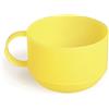 Excelsa Rainbow Tazza Jumbo 0.50 Litri, Plastica, Giallo, 11 x 11 x 8 cm