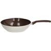 Tognana Sintonia, Wok 1 manico 28 cm, alluminio, beige-marrone
