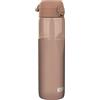 Ion8 Borraccia 1 Litro, 1000ml, a Prova di Perdite, Facile da Aprire, Serratura Sicura, Maniglia per il Trasporto, Lavabile in Lavastoviglie, Senza BPA, Mezzo Taglio Mocha Mousse