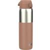 Ion8 Borraccia Acciaio Inox Leggero 1 Litro, Non Isolato, a Prova di Perdite, Facile da Aprire, Serratura Sicura, Lavabile in Lavastoviglie, Durevole e Resistente ai Graffi, Mezzo Taglio Mocha Mousse