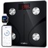RENPHO Bilancia Pesapersone, Bilancia Impedenziometrica Bluetooth, 30x30 cm