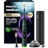 Philips Sonicare Next-Generation DiamondClean 8000 Spazzolino elettrico - con Feedback di pressione, 15 impostazioni, verde scuro, HX8312/14