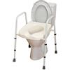 NRS Healthcare Mowbray Toilette Portatile con Sedile e Telaio Pre-Assemblato
