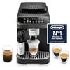 De'Longhi Magnifica Evo ECAM292.81.B, Macchina da Caffè Automatica, Chicchi macinati al momento, Caraffa MontaLatte Automatica per Cappuccini, 7 Bevande One Touch, Spegnimento Programmmabile, Nero