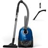PHILIPS Aspirapolvere con Sacco 3000, 900W, 3L, Blu