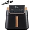 Ninja MAX PRO, Friggitrice ad Aria, Formato Famiglia, Nero/Rame, AF180EUCP