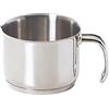 Excelsa Elegance Bollilatte con Becco in Acciaio Inox, Capacità 900 ml., Argento