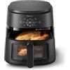 Philips Airfryer 2000 - Friggitrice ad aria 6.2L, Finestrella, 13 modalità