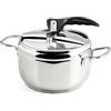 INOXPRAN - Pentola a Pressione, Acciaio Inox, Capienza 5 L, Triplo Fonto Adatto a Tutti i Piani di Cottura compreso l'Induzione, Cucina Rapida e Risparmio d'Energia, Lavabile in Lavastoviglie