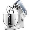 Kenwood KMX760BL KMIX Impastatrice Planetaria con Ciotola con manico in Acciaio da 5L, 3 Ganci di Miscelazione, Potenza 1000W, Personalizzabile con oltre 20 Accessori Acquistabili Separatamente, Blu