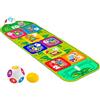 Chicco Tappeto Musicale Bambini Jump & Fit Playmat, Gioco Elettronico e Interattivo con Luci e Suoni, Gioco della Campana per Casa e all'Aperto, 2 modalità, 150 cm, Giochi per Bambini 2-5 Anni