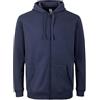 Mukua SF270U Felpa Unisex con Zip e Cappuccio, Colore Denim Blue, Taglia 3XL, Denim Blu, 3XL
