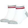 Tommy Hilfiger Quarter, Calzini Unisex - Bambini e ragazzi, Bianco, 39-42