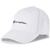 Champion Icons Accessories Junior Caps - 802421 Woven Cotton Twill Small Script Logo Cappellino da Baseball, Bianco, Taglia Unica Unisex - Bambini SS24