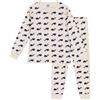 Petit Bateau A0dbo, Pigiama Bambino, Beige/Blu, 2 Anni