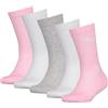 PUMA Junior Crew, Calzini Unisex - Bambini e ragazzi, Bianco Rosa, 27-30