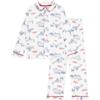 Petit Bateau A0clx, Pigiama Bambino, Bianco/Multicolore, 3 Anni