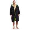 Speedo Accappatoio per Nuoto, Nuoto in acque libere, Accappatoio, proprietà di Asciugatura Accappatoio per Nuoto per Unisex, Nero/Giallo, XL