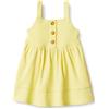 Amazon Essentials x Sofia Grainge Abito Casual in Cotone, Aderente in Vita con Gonna Ampia Bambine e ragazze, Giallo Chiaro, 6-9 mesi