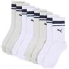 PUMA Calze alte da bambino (confezione da 4) 27/30, White/Blue
