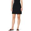 Amazon Essentials Minigonna Pull-on a Trapezio in Tessuto Ponte Donna, Nero, S