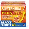Sustenium Plus 50+ - Integratore energizzante adulti 50+ con complesso antiossidante ACTIFUL, vitamine e minerali. Per la tua energia fisica e mentale. Bipack 2 confezioni da 24 bustine