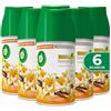 Airwick Freshmatic Ricariche Vaniglia e Thè Bianco, Profumatore per Ambiente, 250 ml, Confezione da 6