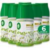 Airwick Freshmatic Ricariche Fresia Bianca e Gelsomino, Profumatore per Ambiente, 250 ml, Confezione da 6