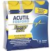 Acutil Fosforo Energy Shot, Integratore Alimentare, 3 Flaconi da Bere