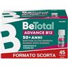 Be-Total Advance B12 Integratore Alimentare 50+ stanchezza fisica e mentale | 45 Flaconcini