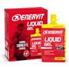 Enervit, Liquid Gel Limone, Gel Energetico con Maltodestrine, Per Sport ad Alta Intensità, 30g di Carboidrati, Tappo Richiudibile, Gusto Limone, VeganOK, Senza Grassi, Senza Glutine, 4 Pack da 60ml