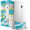 Airwick Active Fresh Deodorante per Ambienti, Confezione con 1 Diffusore Automatico senza gas, 1 Ricarica alla Fragranza Brezza Marina e Magnolia 228ml, 2 Pile AA, Neutralizza Odori 24/7