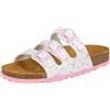 Lico Bioline Flaminco, Ciabatte Donna, Bianco (Weiss/Rosa Weiss/Rosa), 35 EU
