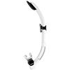 Mares Rebel Splash, Boccaglio per Immersioni con Sistema Anti Splash, Unisex - Adulto, Bianco/Nero, Taglia Unica