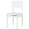 roba Sedia per bambini, Legno massiccio, Stile country, Altezza seduta 31 cm, Bianco