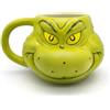 GEDALABELS Tazza Grinch 3D, 500 ml, in ceramica
